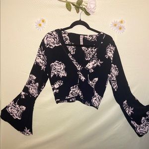 American Rag Floral Blouse